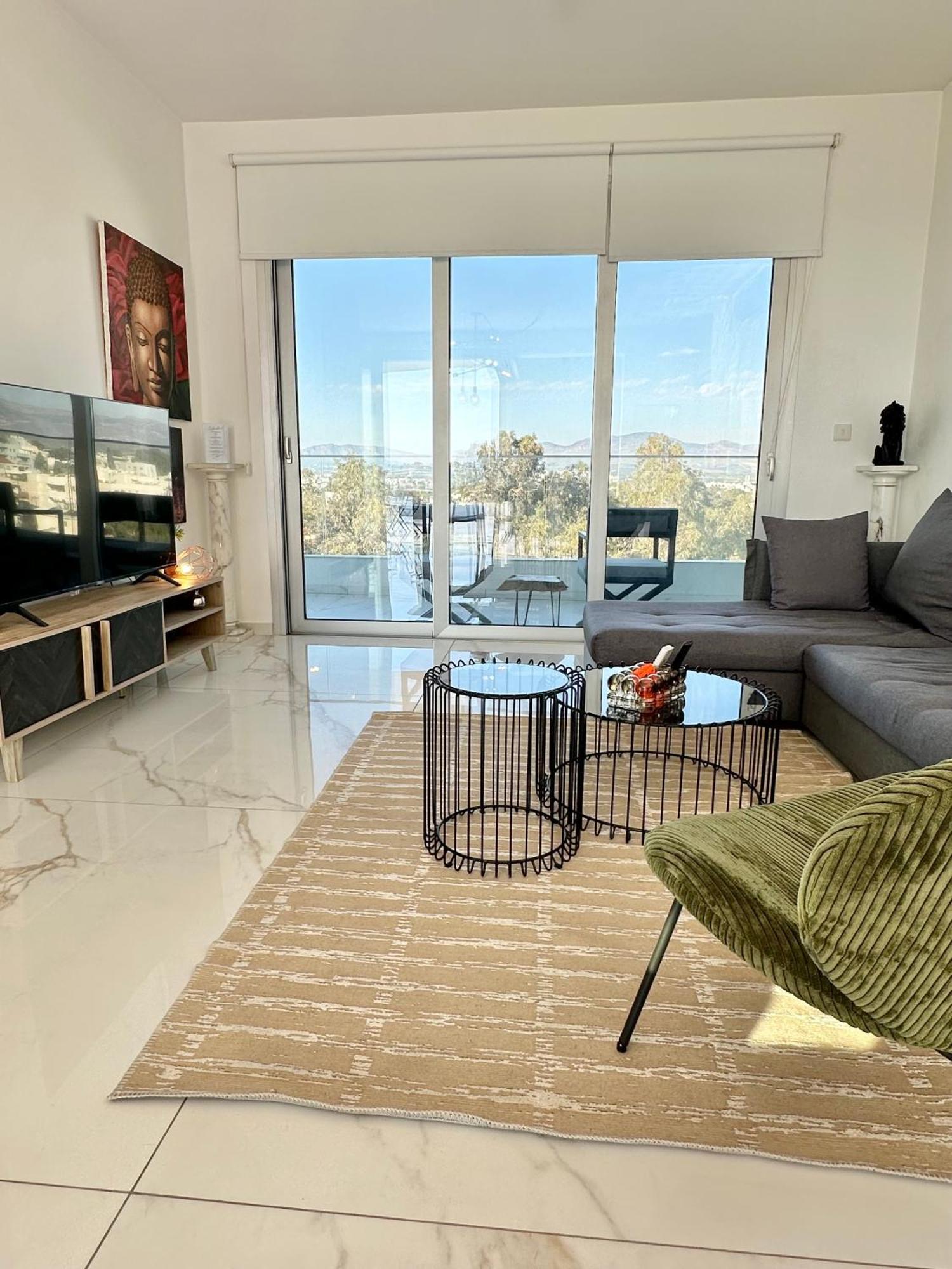 Luxury City Penthouse-Panoramic View-Near Unic Nikosia Exterior foto